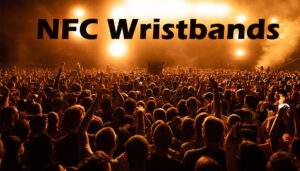 NFC contactless wristbands